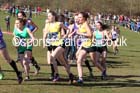Womens under-17s Inter Counties Cross Country,  Cofton Park, Birmingham. Photo: David T. Hewitson/Sports for All Pics